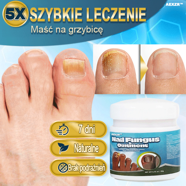 ✨Aexzr™ 5X Szybko leczący grzybicę paznokci Ointment👨🏼⚕️British Zatwierdzony przez dermatologa