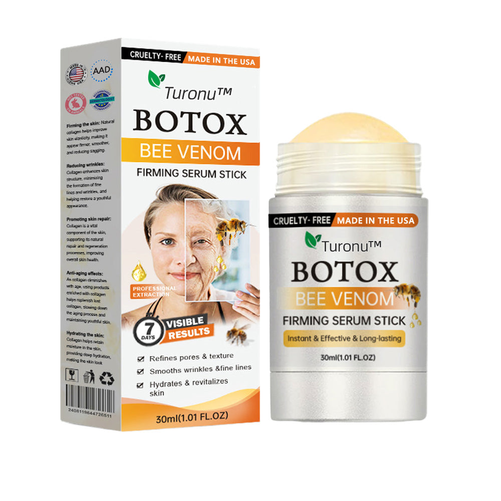 Wyprodukowano i wysłano ze Stanów Zjednoczonych✨Turonu™ Botox Bee Venom Firming Serum Stick(🔥OSTATNI DZIEŃ 70% ZNIŻKI)💄