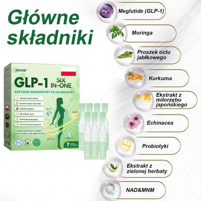 Zalecane przez Centrum Zdrowia w Polsce | Oficjalny sklep 👨‍⚕️👨‍⚕️HHVB® GLP-1 doustny roztwór na odchudzanie 💥 Otyłość, choroby układu krążenia, cukrzyca, bezdech senny, problemy ze stawami i inne