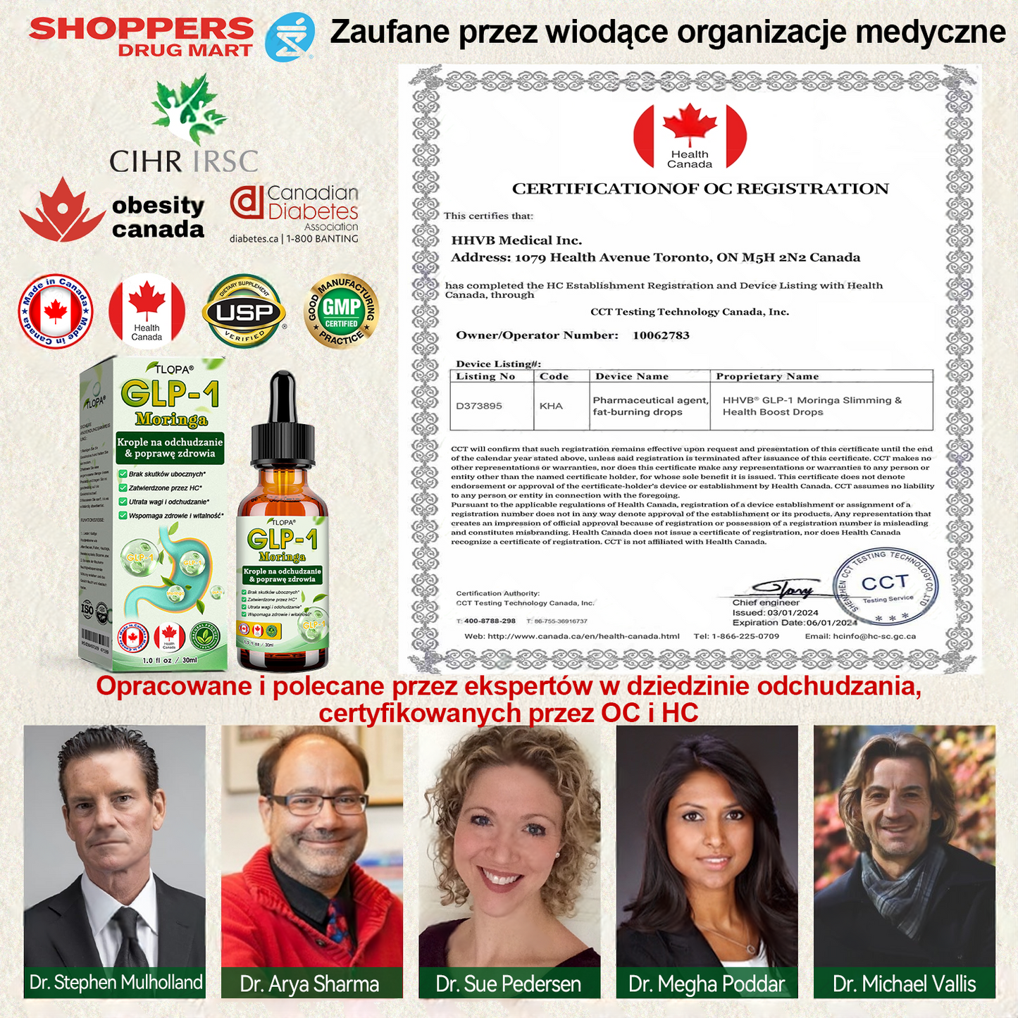 TLOPA®🌟GLP-1 Krople odchudzające i wzmacniające zdrowie z moringą (🔬Spożywczy spalacz tłuszczu – opracowany przez The Obesity Society)