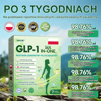 Zalecane przez Centrum Zdrowia w Polsce | Oficjalny sklep 👨‍⚕️👨‍⚕️HHVB® GLP-1 doustny roztwór na odchudzanie 💥 Otyłość, choroby układu krążenia, cukrzyca, bezdech senny, problemy ze stawami i inne
