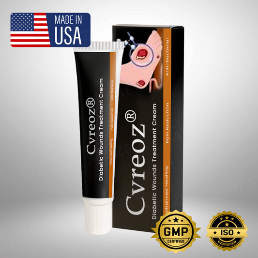 ⏰Ostatnia promocja: 60% zniżki🔥 Krem Cvreoz® Advanced Wound Healing Cream dla skóry cukrzycowej