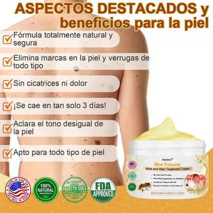 🌟[🌟Tienda de marca oficial🌟] 𝐀𝐰𝐳𝐥𝐨𝐯𝐞™ Crema para el tratamiento de verrugas y lunares con veneno de abeja (👨‍⚕AAD RECOMIENDA)