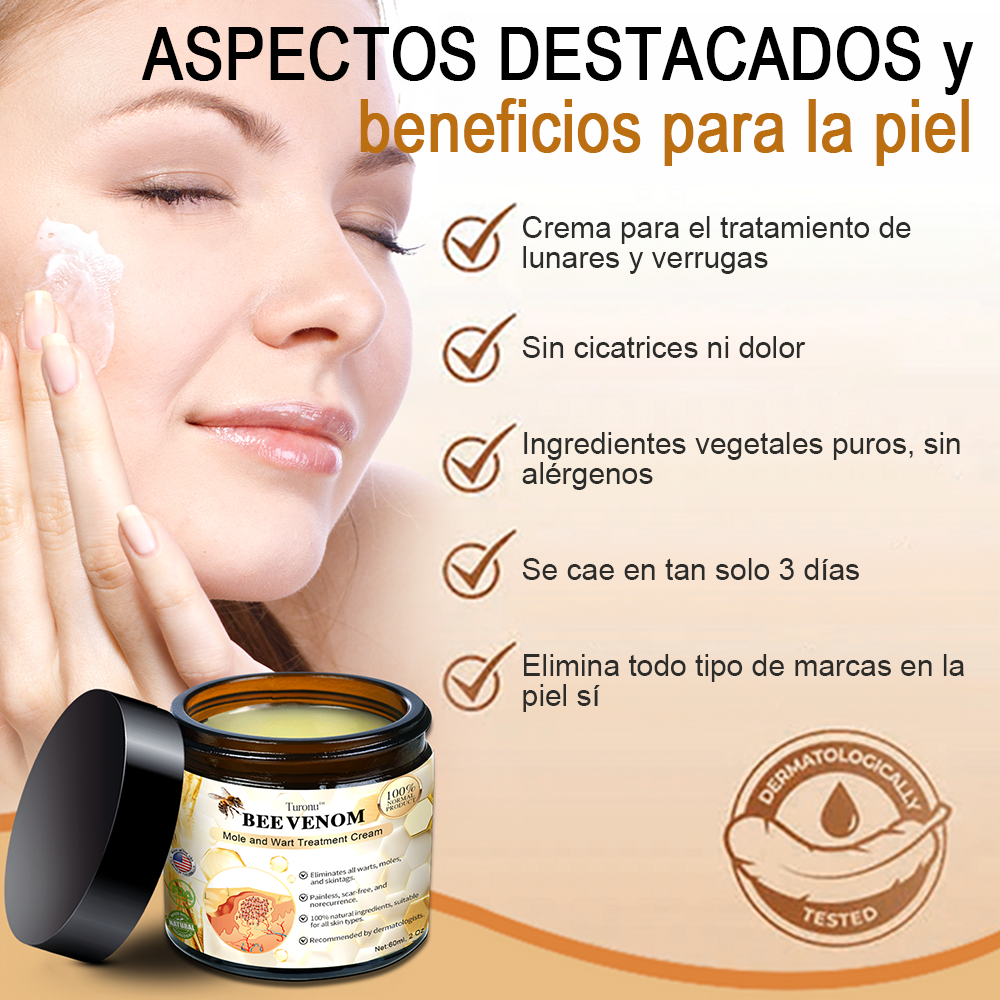 🌿🌿👻𝑻𝒖𝒓𝒐𝒏𝒖™ crema de tratamiento con veneno de abeja [🌿Recomendada por expertos de la piel].