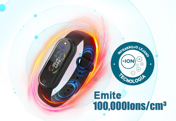 Pulsera desintoxicante que equilibra el azúcar en sangre mediante infrarrojos lejanos y que elimina la grasa por ultrasonidos 𝗝𝗢𝗦𝗙𝗜𝗧™ - Equilibrio energético 🔥Oferta especial por tiempo limitado🔥