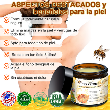 🌿🌿👻𝑻𝒖𝒓𝒐𝒏𝒖™ crema de tratamiento con veneno de abeja [🌿Recomendada por expertos de la piel].